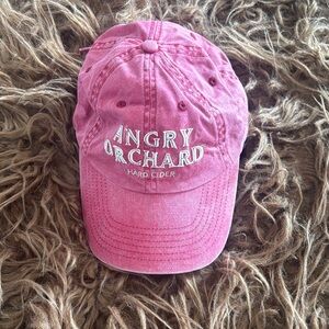 Unisex Angry Orchard  Red Baseball Cap